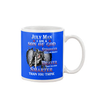 Load image into Gallery viewer, July Man Son Of God Birthday Meaningful Gift For Men Mug
