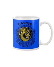 Load image into Gallery viewer, Gift For Cassie Girl The Soul Of A Mermaid Mug
