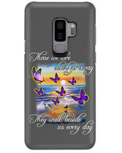 Load image into Gallery viewer, Butterfly Sunset On Beach Those We Love Don't Go Away Gift For Lover Phone case

