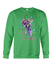 Load image into Gallery viewer, Butterflies Find Joy In The Journey Gift For Daughter Sweatshirt
