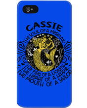 Load image into Gallery viewer, Gift For Cassie Girl The Soul Of A Mermaid Phone case
