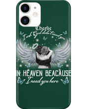 Load image into Gallery viewer, Butterfly I Need You More Angel Wings Gift For Lovers Phone case
