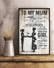 Load image into Gallery viewer, Gift For Mum Want To Let You Know You're Appreciated  Trending Vertical Poster
