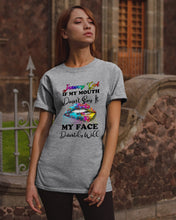 Load image into Gallery viewer, January Girl My Face Definitely Will Say It Trending For Birthday Gift Guys Tee
