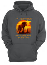 Load image into Gallery viewer, Father And Son Best Friends Forever Gift For Son Hoodie
