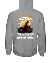Load image into Gallery viewer, June Man You Know My Name Not My Sotry You See My Smile Trending Hoodie
