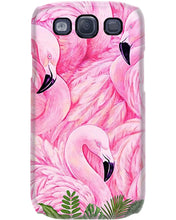 Load image into Gallery viewer, Beautiful Flamingo And Feather Gift For Flamingo Lovers Phone case
