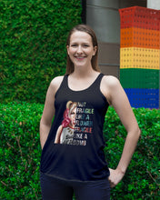 Load image into Gallery viewer, Cool Harley Quinn Not Fragile Meaningful Gift For Girl Ladies Flowy Tank

