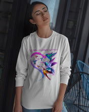 Load image into Gallery viewer, Hummingbirds Heart Shaped I Am A Simple Woman Gift For Mom Unisex Long Sleeve

