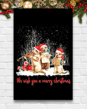 Load image into Gallery viewer, Cats We Wish You A Merry Christmas Gift For Cat Lovers Vertical Poster
