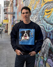 Load image into Gallery viewer, Border Collie In Denim Pocket Gift For Dog Lovers Sweatshirt
