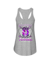 Load image into Gallery viewer, I Used To Be Her Angel Now She’s Mine Gift For Mommy Girl’s Ladies Flowy Tank
