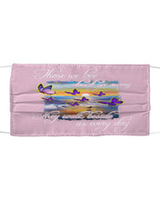 Load image into Gallery viewer, Butterfly Sunset On Beach Those We Love Don't Go Away Gift For Lover Cloth Face Mask
