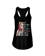 Load image into Gallery viewer, Cool Harley Quinn Not Fragile Meaningful Gift For Girl Ladies Flowy Tank
