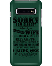 Load image into Gallery viewer, Gift For Husband I Love Here Forever And Always Phone case
