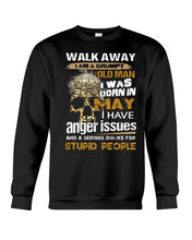 Load image into Gallery viewer, I Am A May Grumpy Old Man Custom Design For Birthday Gift Sweatshirt
