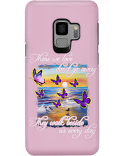 Load image into Gallery viewer, Butterfly Sunset On Beach Those We Love Don't Go Away Gift For Lover Phone case
