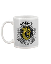 Load image into Gallery viewer, Gift For Cassie Girl The Soul Of A Mermaid Mug
