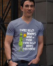 Load image into Gallery viewer, I’ll Read Book Everywhere Great Gift For Book Lovers Guys V-Neck
