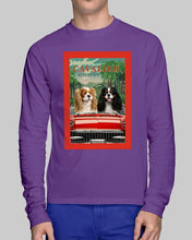 Load image into Gallery viewer, Cavalier Happy Holiday Gift For Dog Lovers Unisex Long Sleeve
