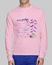 Load image into Gallery viewer, Butterflies When I Miss You I Just Have To Look Inside My Heart Gift For Lover Unisex Long Sleeve
