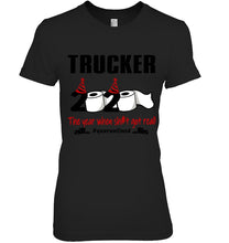 Load image into Gallery viewer, 2020 The Year When Shit Got Real Quarantined Gift For Trucker Ladies Tee
