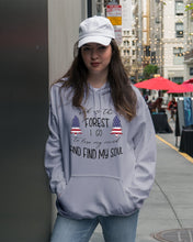 Load image into Gallery viewer, Lose My Mind And Find My Soul US Flag Christmas Tree Design Hoodie
