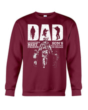 Load image into Gallery viewer, Daughter's Best Friend Son's Partner In Crime Special Custom Design Sweatshirt
