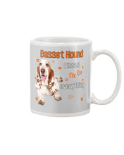 Load image into Gallery viewer, Basset Hound Kisses Fix Everything Gift For Dog Lovers Mug
