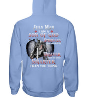 Load image into Gallery viewer, July Man Son Of God Birthday Meaningful Gift For Men Hoodie

