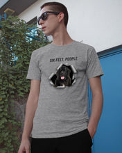 Load image into Gallery viewer, Labrador Retriever Six Feet People Unique Custom Design For Dog Lovers Guys Tee
