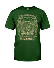 Load image into Gallery viewer, Los Mejores Nacen En Noviembre Gift For Men Guys Tee
