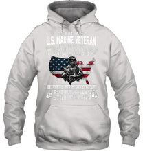 Load image into Gallery viewer, I Am A US Marine Veteran If America Needed Me Gift Hoodie
