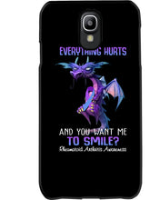 Load image into Gallery viewer, Everything Hurt And You Want Me To Smile Trending Phone case
