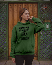 Load image into Gallery viewer, Grandma And Grandson A Bond That Can't Be Broken Custom Design Hoodie
