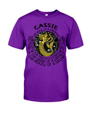 Load image into Gallery viewer, Gift For Cassie Girl The Soul Of A Mermaid Guys Tee
