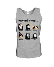 Load image into Gallery viewer, Current Black Cat's Mood Gift For Cat Lovers Unisex Tank Top
