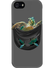 Load image into Gallery viewer, Lovely Phone Case Turtle In Your Pocket Gift For Turtle Lovers Phone case
