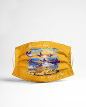 Load image into Gallery viewer, Butterfly Sunset On Beach Those We Love Don't Go Away Gift For Lover Cloth Face Mask
