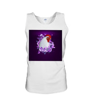 Load image into Gallery viewer, Chicken Floral Background  Special Custom Design Unisex Tank Top
