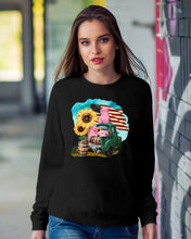 Load image into Gallery viewer, Black Phone Case With Pig Sunflower Gift For Pig Lovers Sweatshirt
