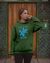 Load image into Gallery viewer, In April We Wear Blue Autism Awareness Special Custom Design Hoodie
