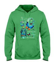 Load image into Gallery viewer, Butterfly Close My Eyes And Hug You Gift For Women Hoodie
