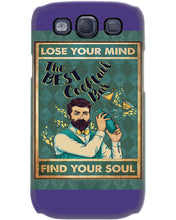 Load image into Gallery viewer, Lose Your Mind Find Your Soul Gift For Bartender Phone case
