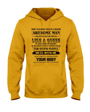 Load image into Gallery viewer, I'm Already Taken By January Freaking Awesome Man For Birthday Gift Hoodie
