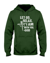Load image into Gallery viewer, Let You Relax I Am With You Gray Background Hoodie
