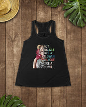 Load image into Gallery viewer, Cool Harley Quinn Not Fragile Meaningful Gift For Girl Ladies Flowy Tank
