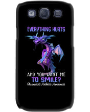Load image into Gallery viewer, Everything Hurt And You Want Me To Smile Trending Phone case
