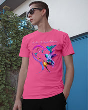 Load image into Gallery viewer, Hummingbirds Heart Shaped I Am A Simple Woman Gift For Mom Guys Tee

