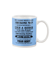 Load image into Gallery viewer, I'm Already Taken By January Freaking Awesome Man For Birthday Gift Mug
